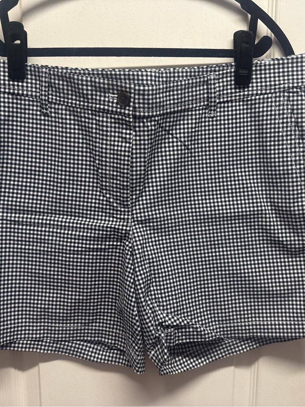 Talbots Black and White Gingham Women's Chinos